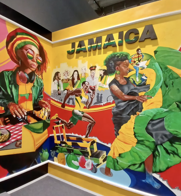 Jamaica se destaca en el subtema “Conectando Vidas” con su pabellón titulado “De Muchos, Un Pueblo: Unámonos”.